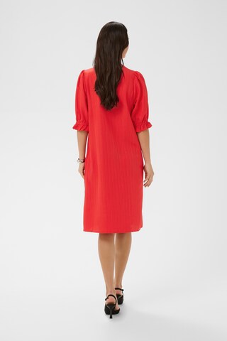 Kaffe Jurk 'KAPaulina' in Rood