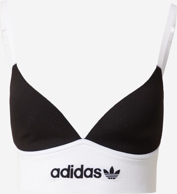 Triangolo Reggiseno di ADIDAS ORIGINALS in nero: frontale