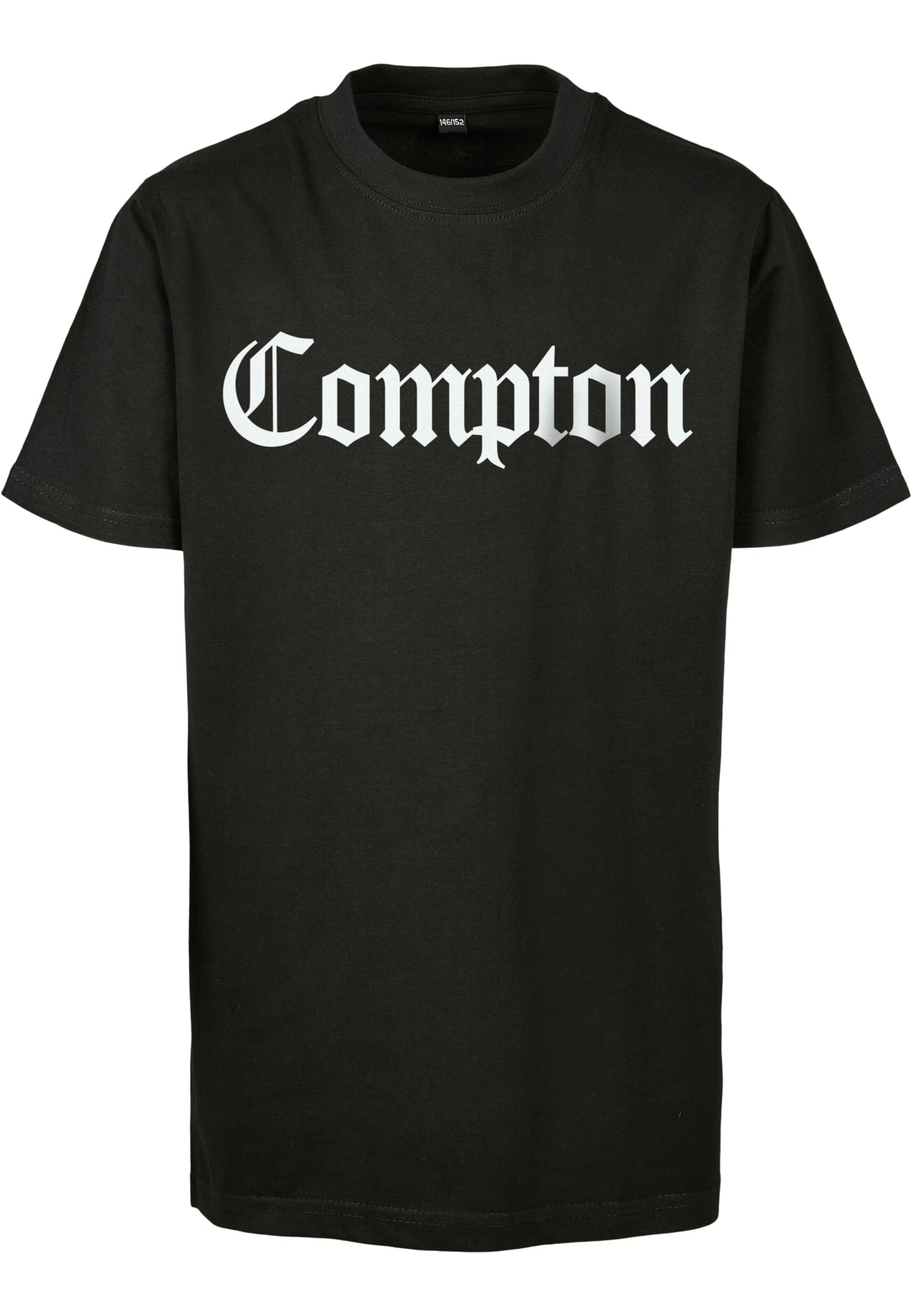 Mister Tee Shirt 'Compton' in Black: front
