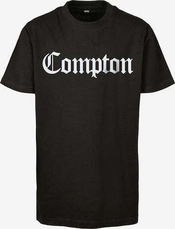 T-Shirt 'Compton' Mister Tee en noir : devant