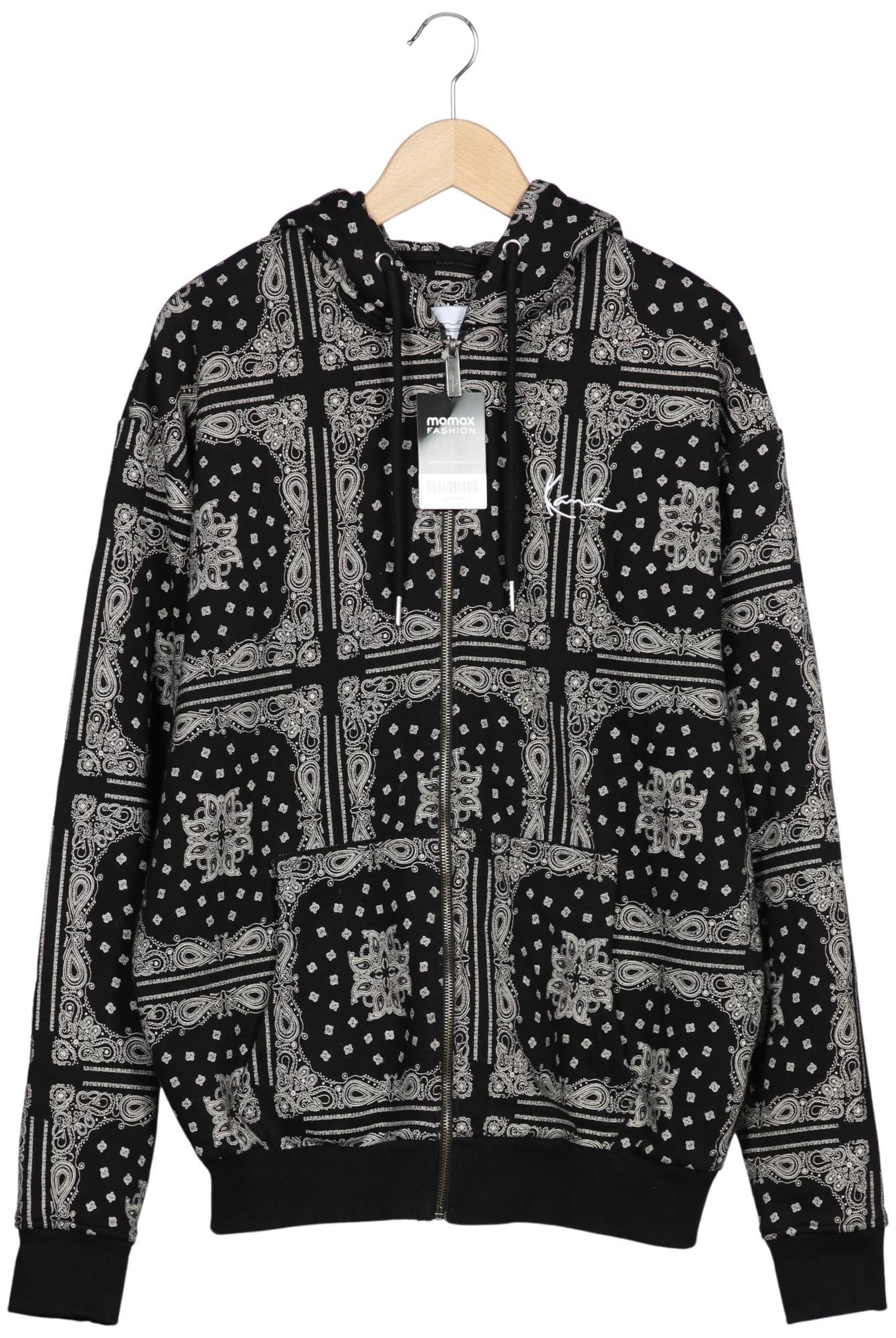 Karl Kani Sweatshirt & Zip-Up Hoodie in M in Black: front