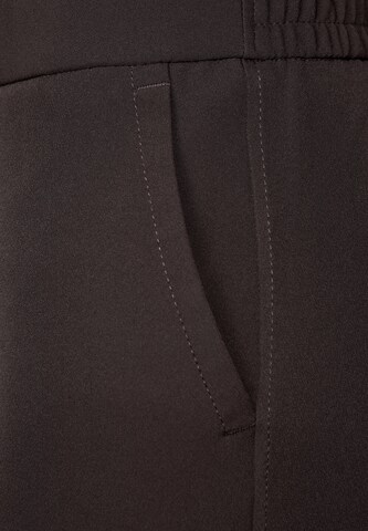 STREET ONE Wide Leg Hose in Braun