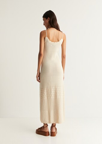 Scalpers Knitted dress in Beige