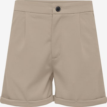 JDY Shorts 'TILY' in Beige: predná strana