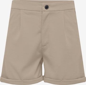 JDY Regular Shorts 'TILY' in Beige: predná strana