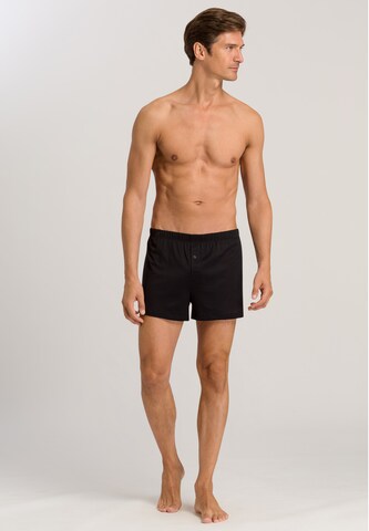 Hanro - Boxers 'Cotton Sporty' em preto