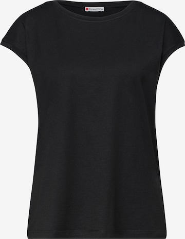 STREET ONE T-Shirt in Schwarz: Vorderseite