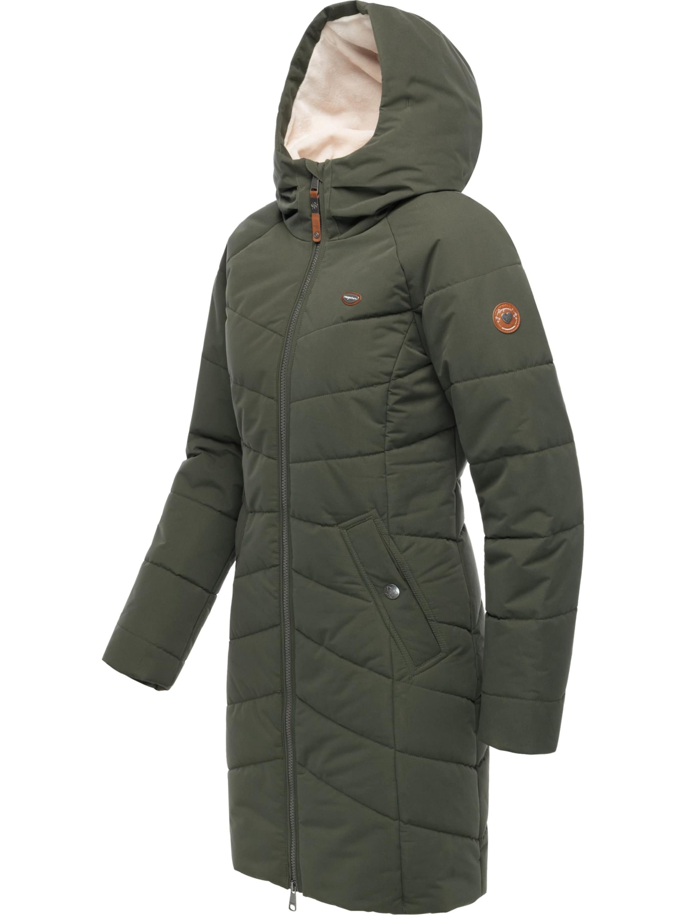 Ragwear Winter coat 'Noita Youmodo' in Green