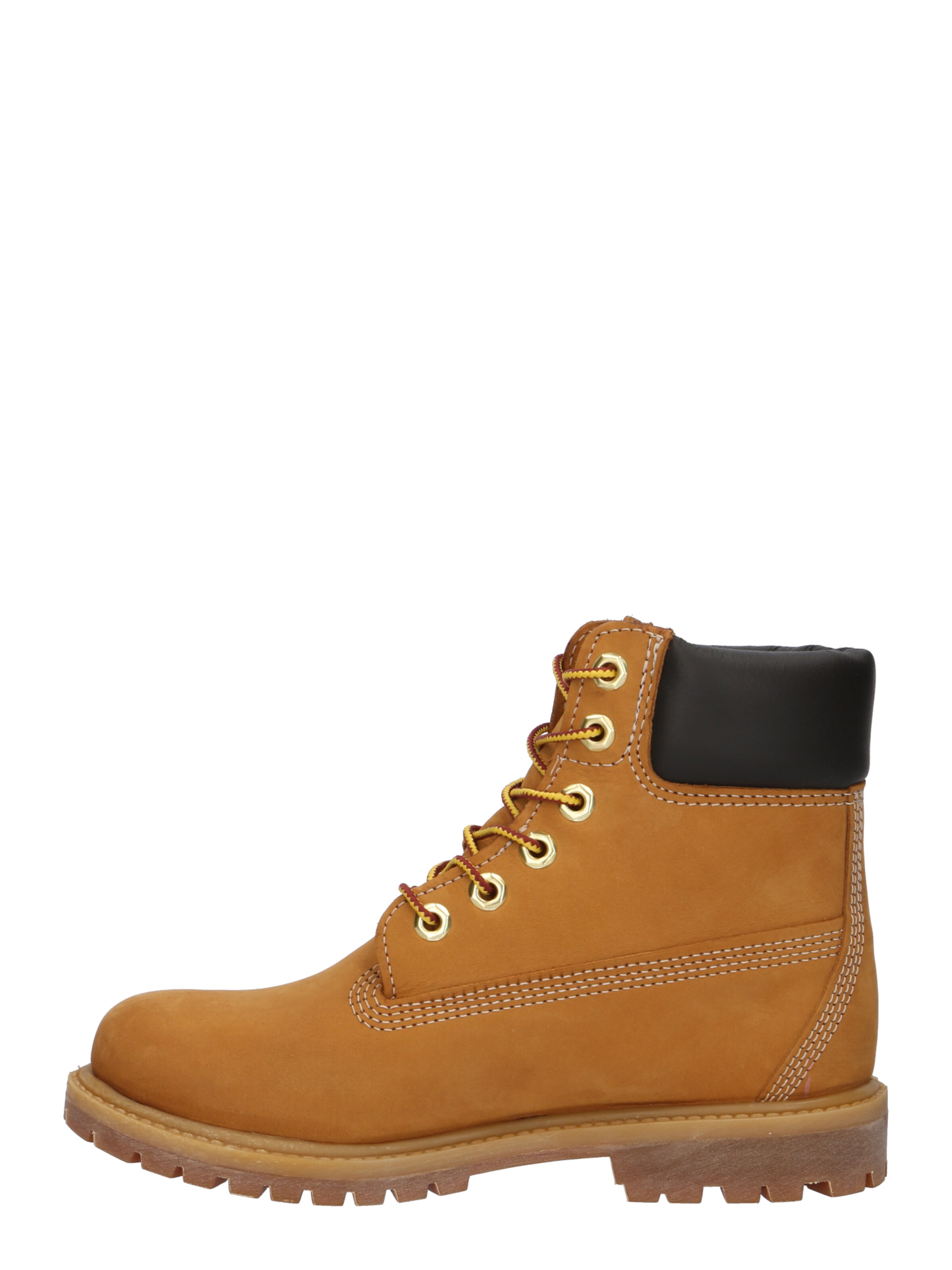 TIMBERLAND Šněrovací kozačky – žlutá