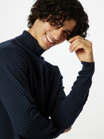 INDICODE JEANS Pullover 'Sparks' in Blau