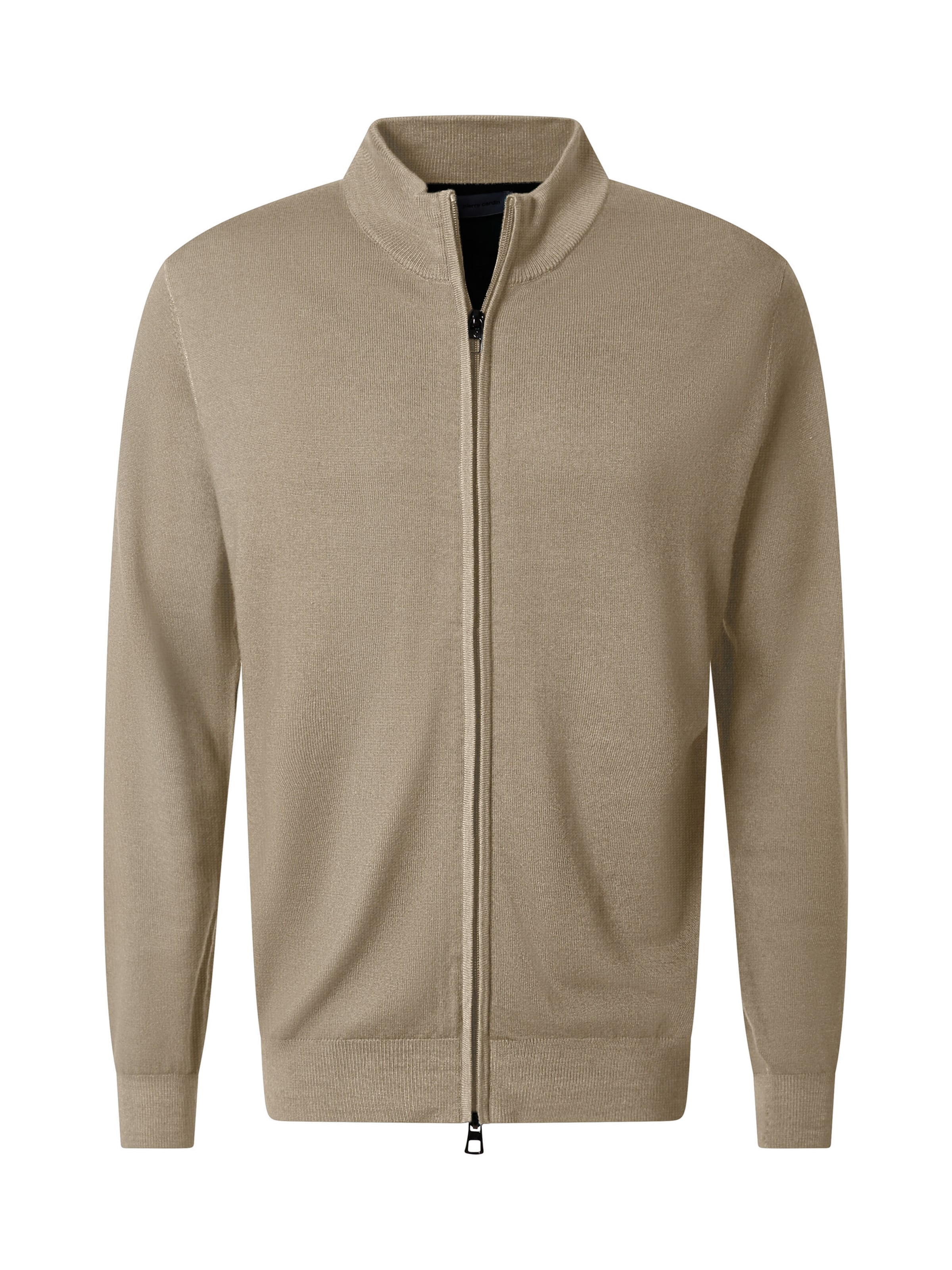 PIERRE CARDIN Knit cardigan in Grey: front