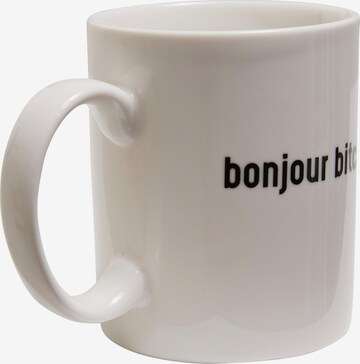 Tazza 'Bonjour Bitches' di Mister Tee in bianco