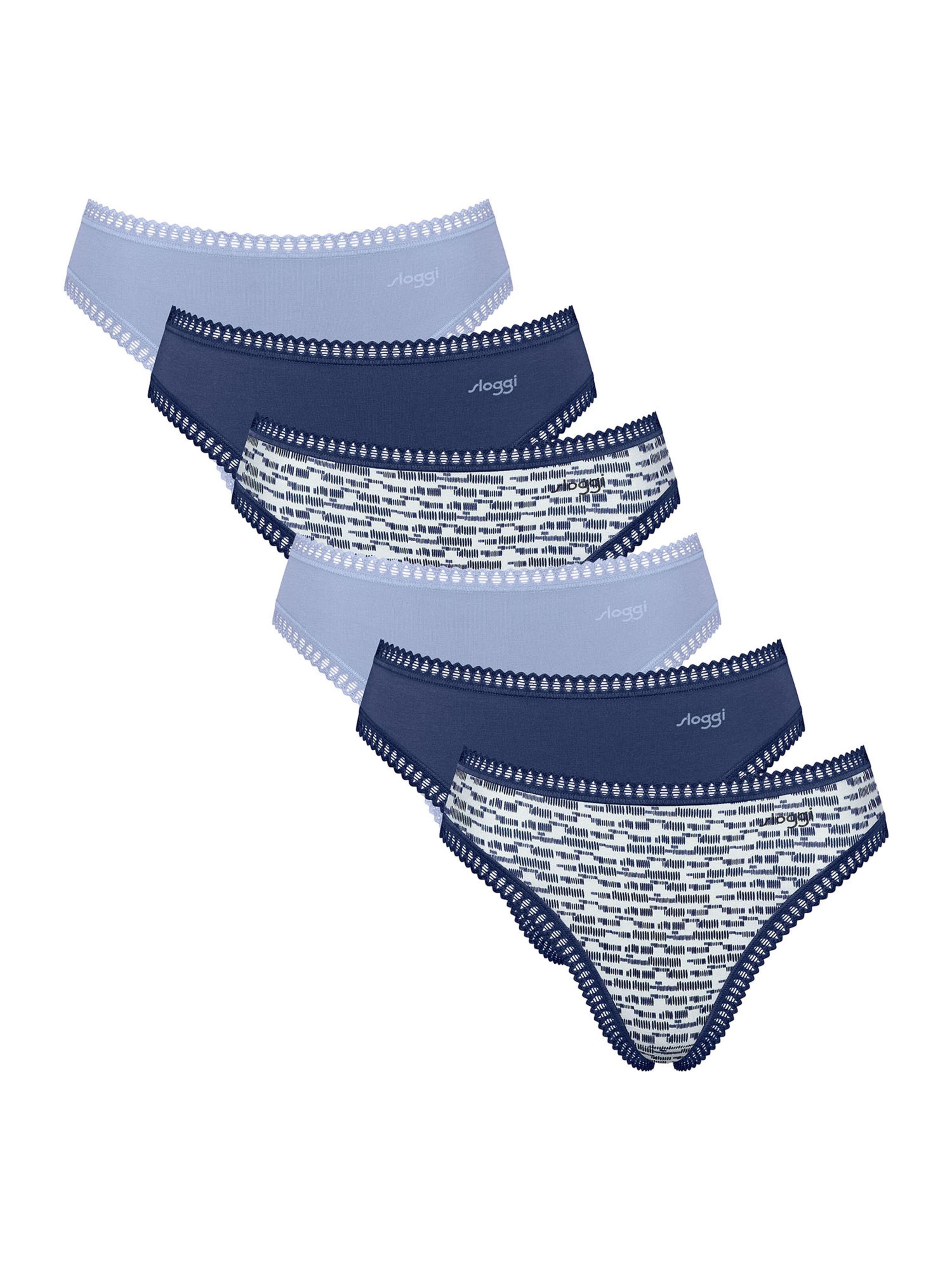 SLOGGI - Braga 'GO Crush' en azul: frente