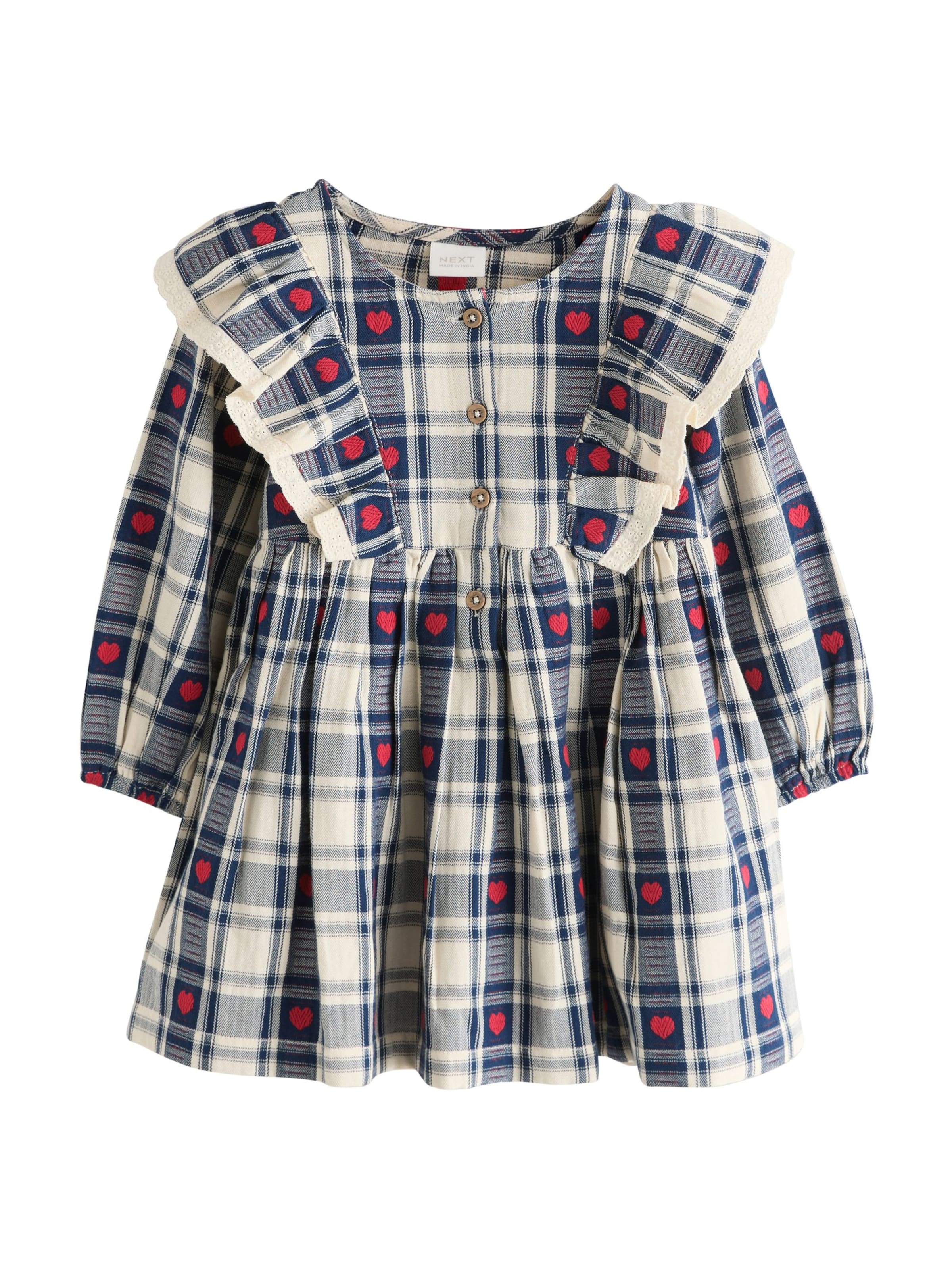 Next Jurk in Blauw: voorkant
