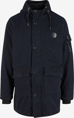 INDICODE JEANS Between-Seasons Parka 'Idahoe' in Blue: front