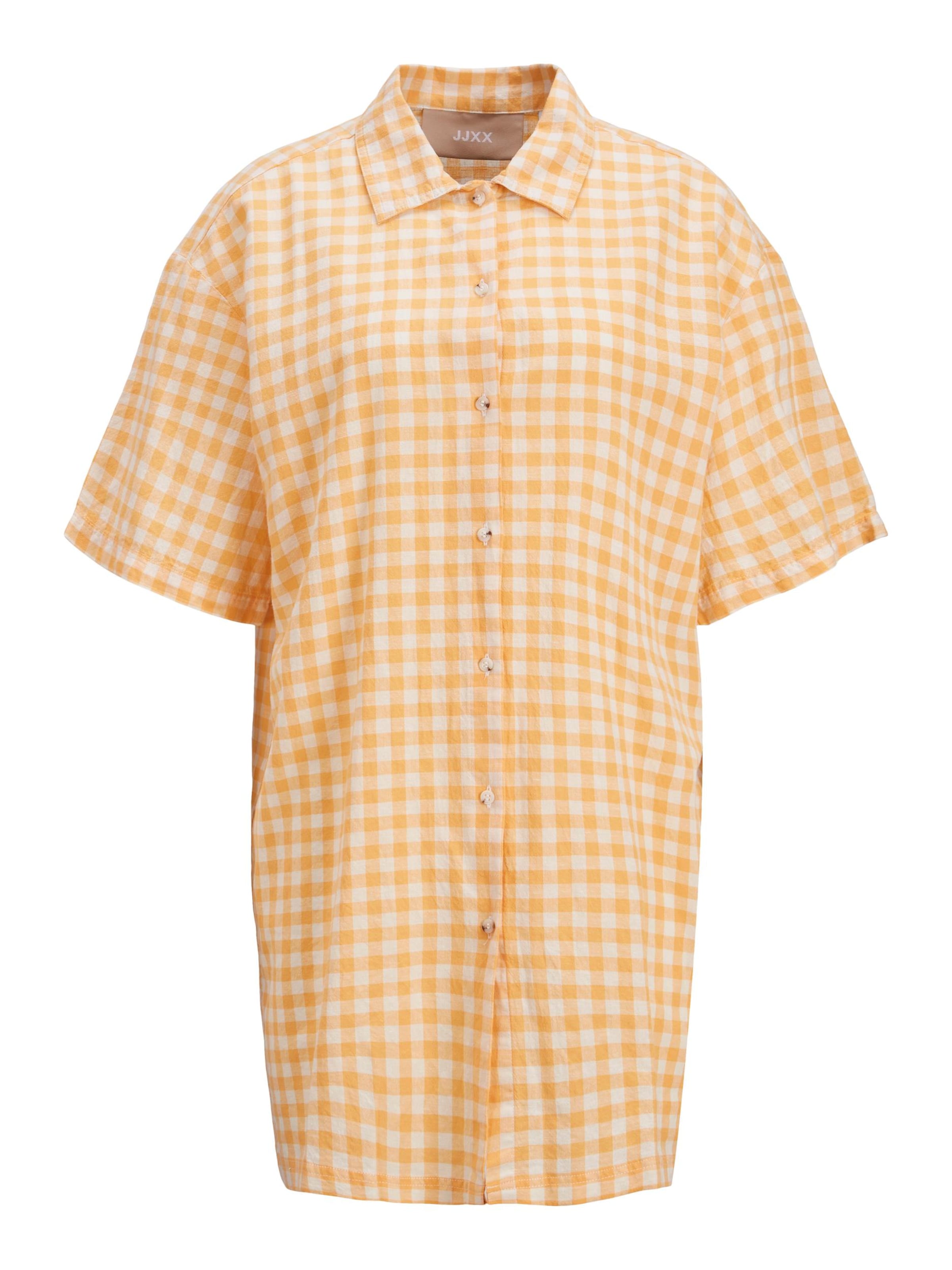 Chemisier 'Christel' JJXX en orange : devant