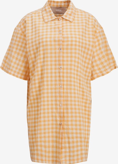 JJXX Chemisier 'Christel' en XS en orange clair / blanc, Vue avec produit