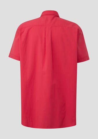 s.Oliver Red Label Big & Tall Regular fit Overhemd in Rood