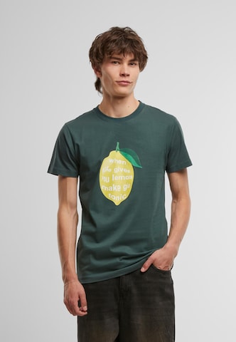 Mister Tee - Camiseta 'Life Gives Lemons' en verde: frente