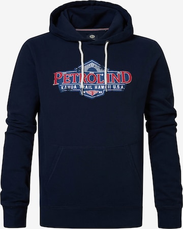 Petrol Industries Sweatshirt 'Surf' in Blau: predná strana