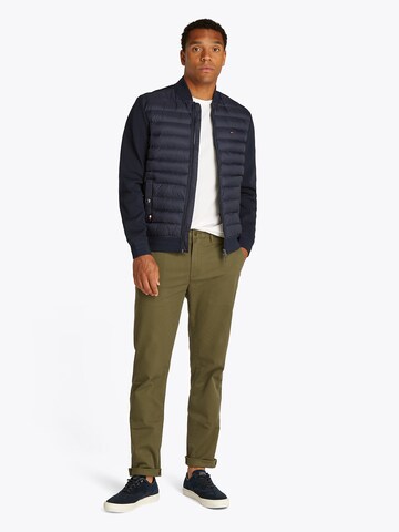 TOMMY HILFIGER Átmeneti dzseki 'MIX MEDIA' - kék