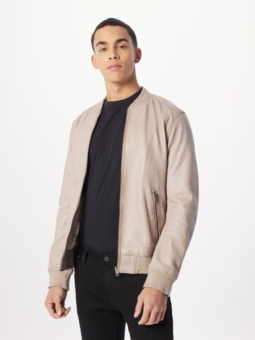 FREAKY NATION Between-Season Jacket 'Marlon' in Grey: front