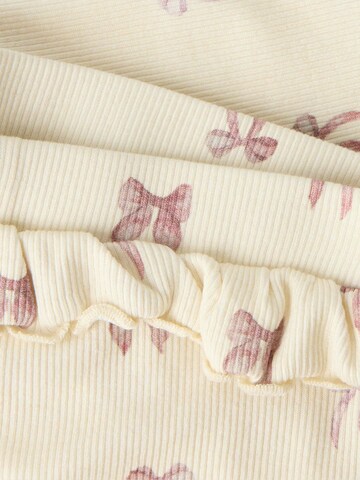 Lil'Atelier Skinny Leggings 'NMFGAVO' in Beige