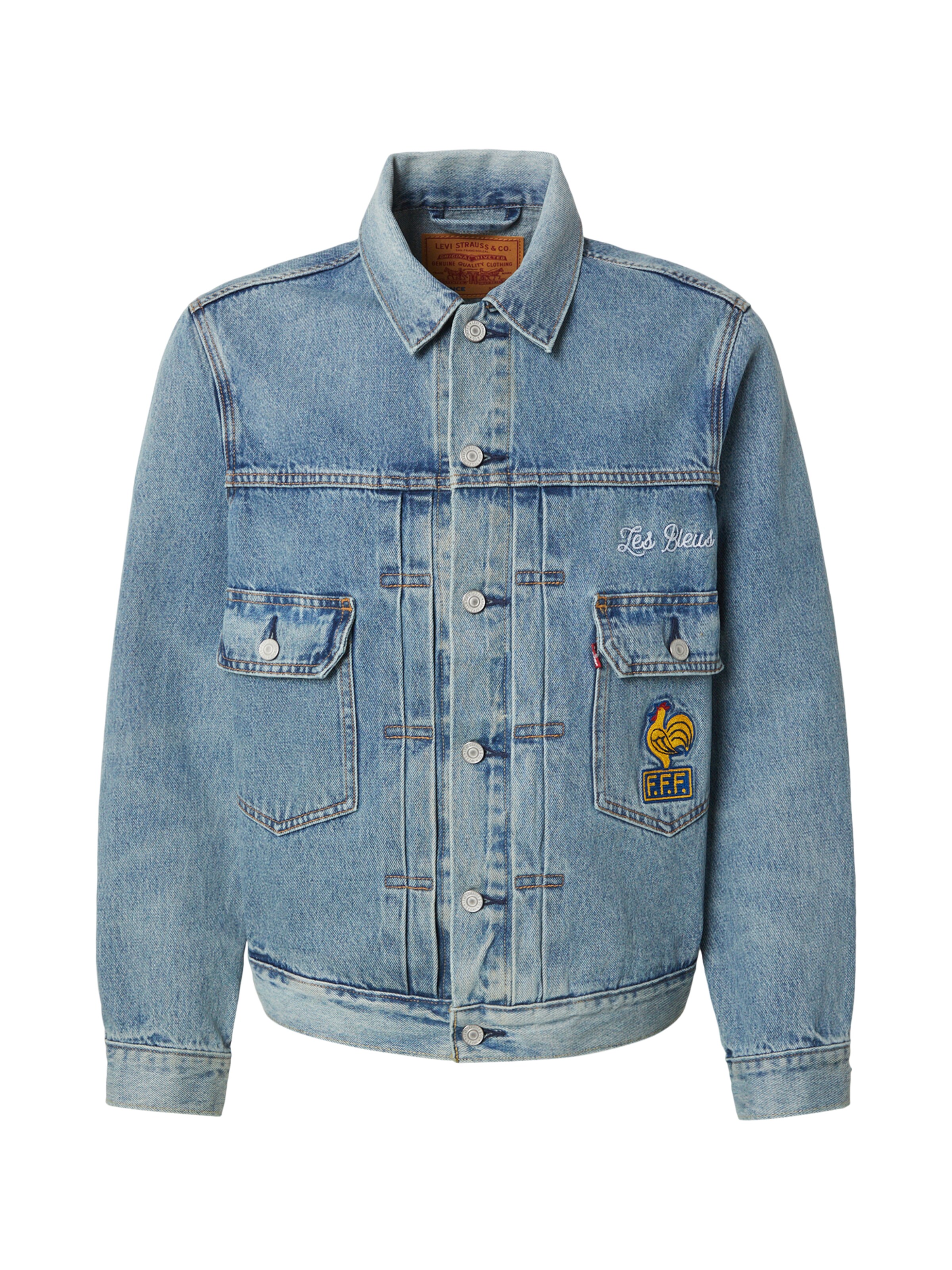 LEVI'S ® - Chaqueta de entretiempo 'WC TYPE II' en azul: frente