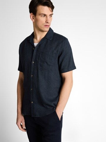 TOM TAILOR Rovný strih Košeľa - Modrá