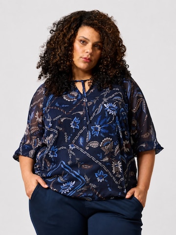 Zhenzi Blouse 'Keara 1446' in Blue
