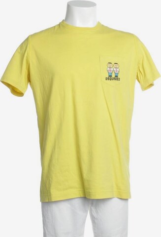 DSQUARED2 T-Shirt L in Gelb: predná strana