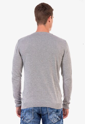 CIPO & BAXX Pullover in Grau