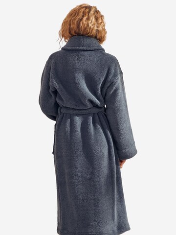 ESSENZA Long Bathrobe 'Nama' in Blue