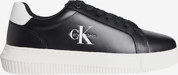 Calvin Klein JeansNiske tenisice - crna boja: prednji dio
