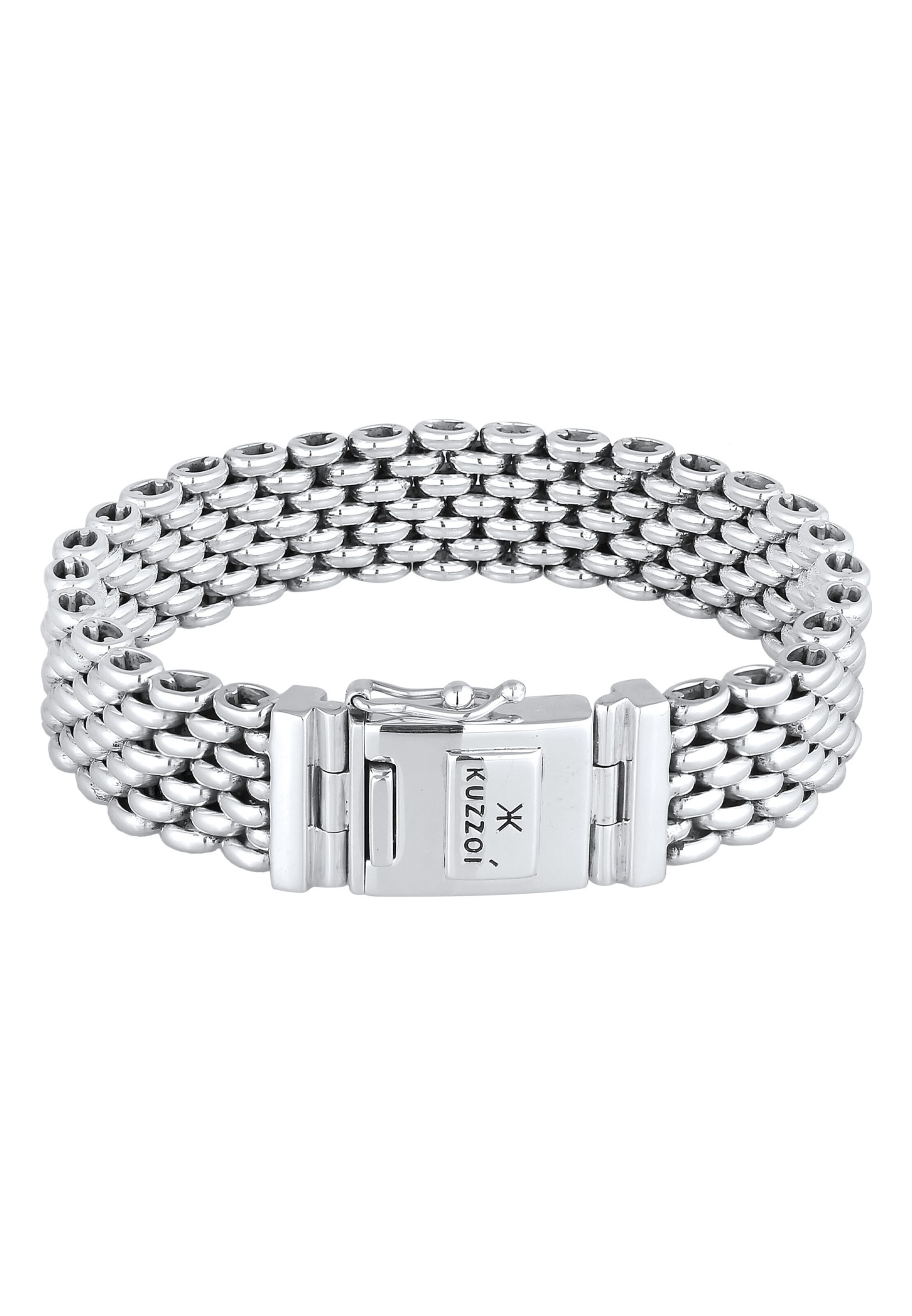 KUZZOI Bracelet 'Basic' in Silver