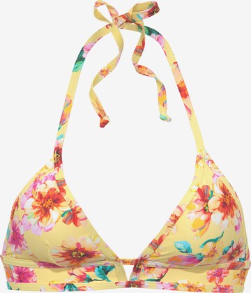 SUNSEEKER Bralette Bikini Top in Mixed colors: front