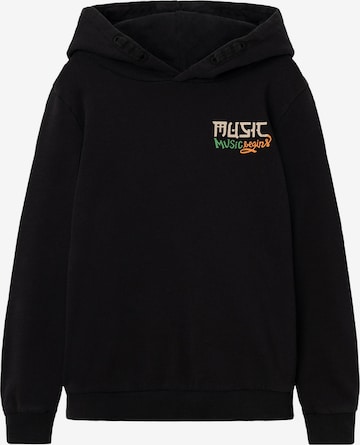 NAME IT Sweatshirt 'SALADE' in Black: front