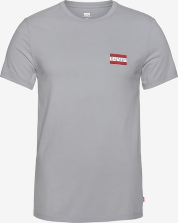LEVI'S ® Тениска '2Pk Crewneck Graphic' в сиво