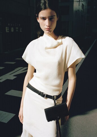 MANGO Dress 'Nuria' in Beige