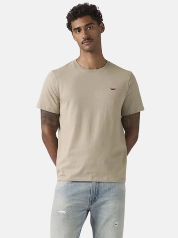 LEVI'S ® Shirt 'SS ORIGINAL HM TEE' in Beige: front