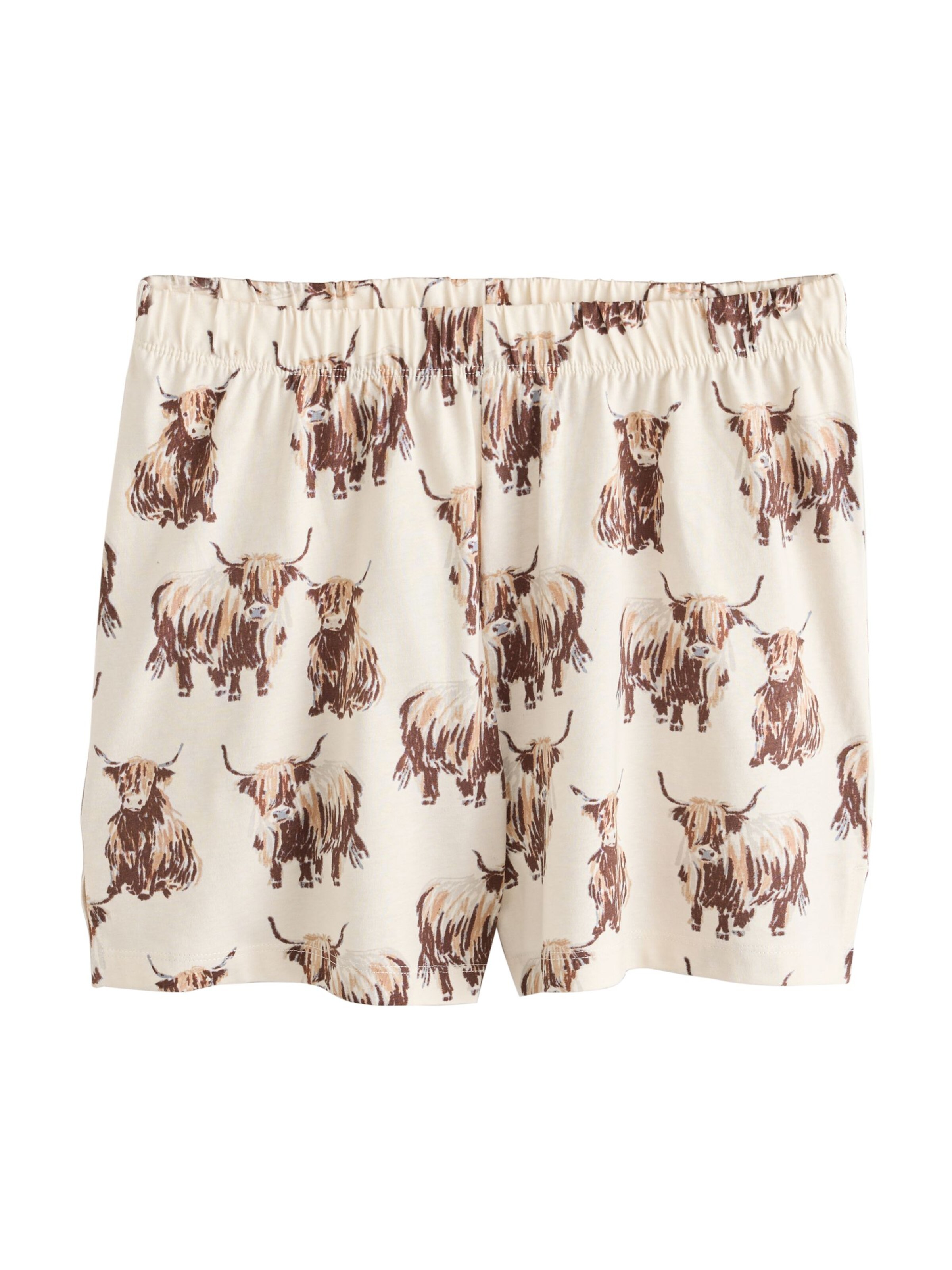 Next Short Pajama Set in Beige
