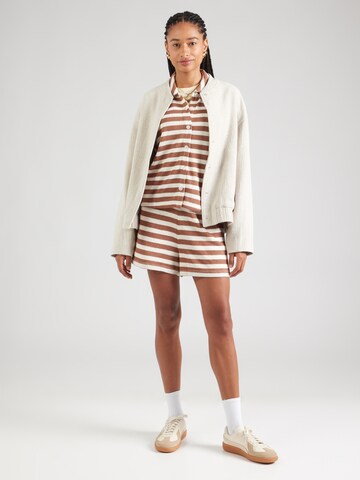 OBJECT Bluse 'OBJLindsey' i brun