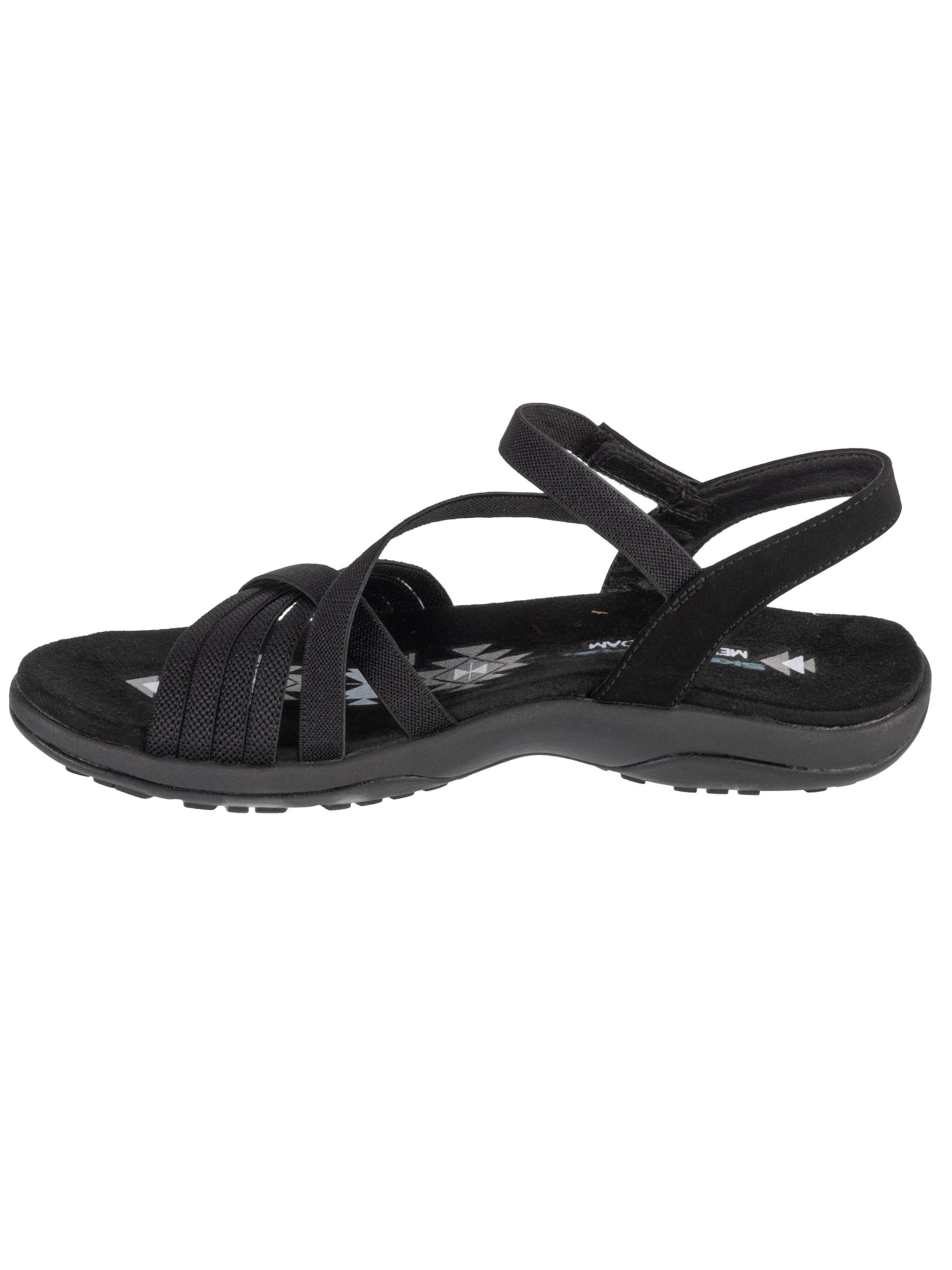 SKECHERS Sandale 'Summer Heat'‌‌‌‌‌‌‌‌‌‌ in Schwarz: Vorderseite