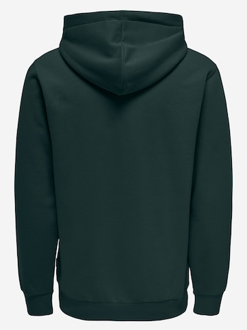 Only & Sons Regular Fit Sweatshirt 'ONSCeres' in Grün
