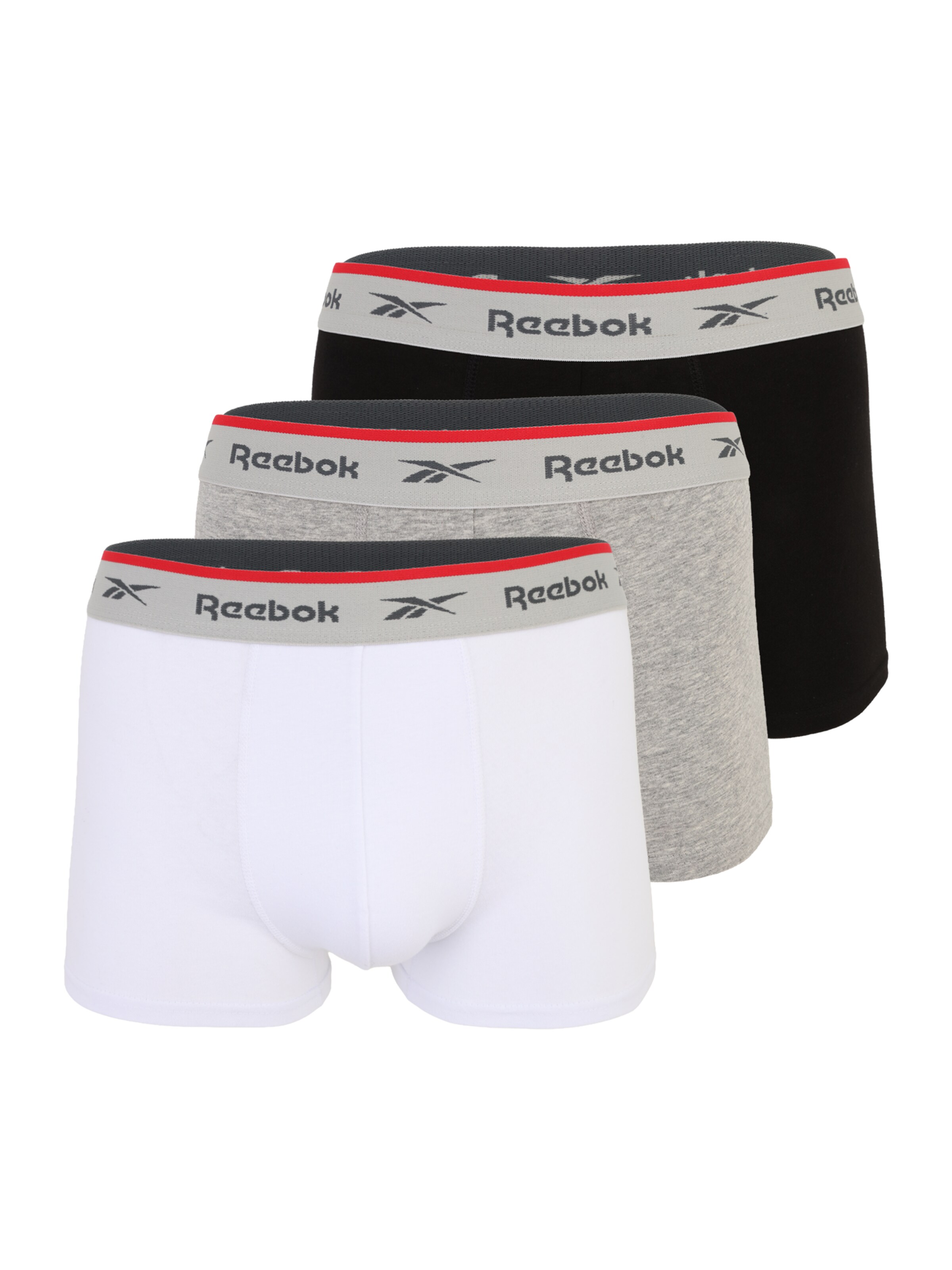 Chiloți sport 'Ovett' de la Reebok pe gri: față