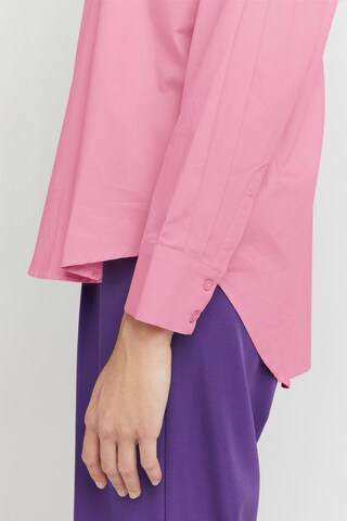 ICHI Blouse 'Stormie' in Roze