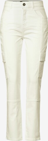 STREET ONE Cargo Jeans in White: front
