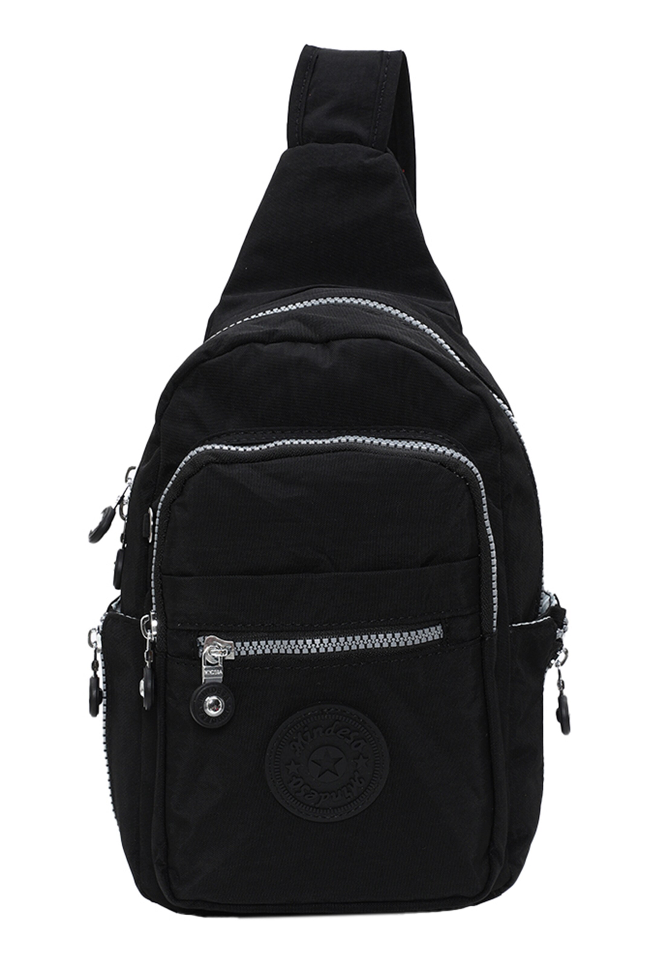 Mindesa Backpack in Black: front