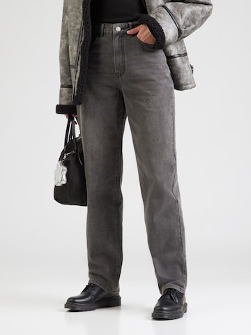 VILA - regular Vaquero 'VIKELLY' en gris: frente