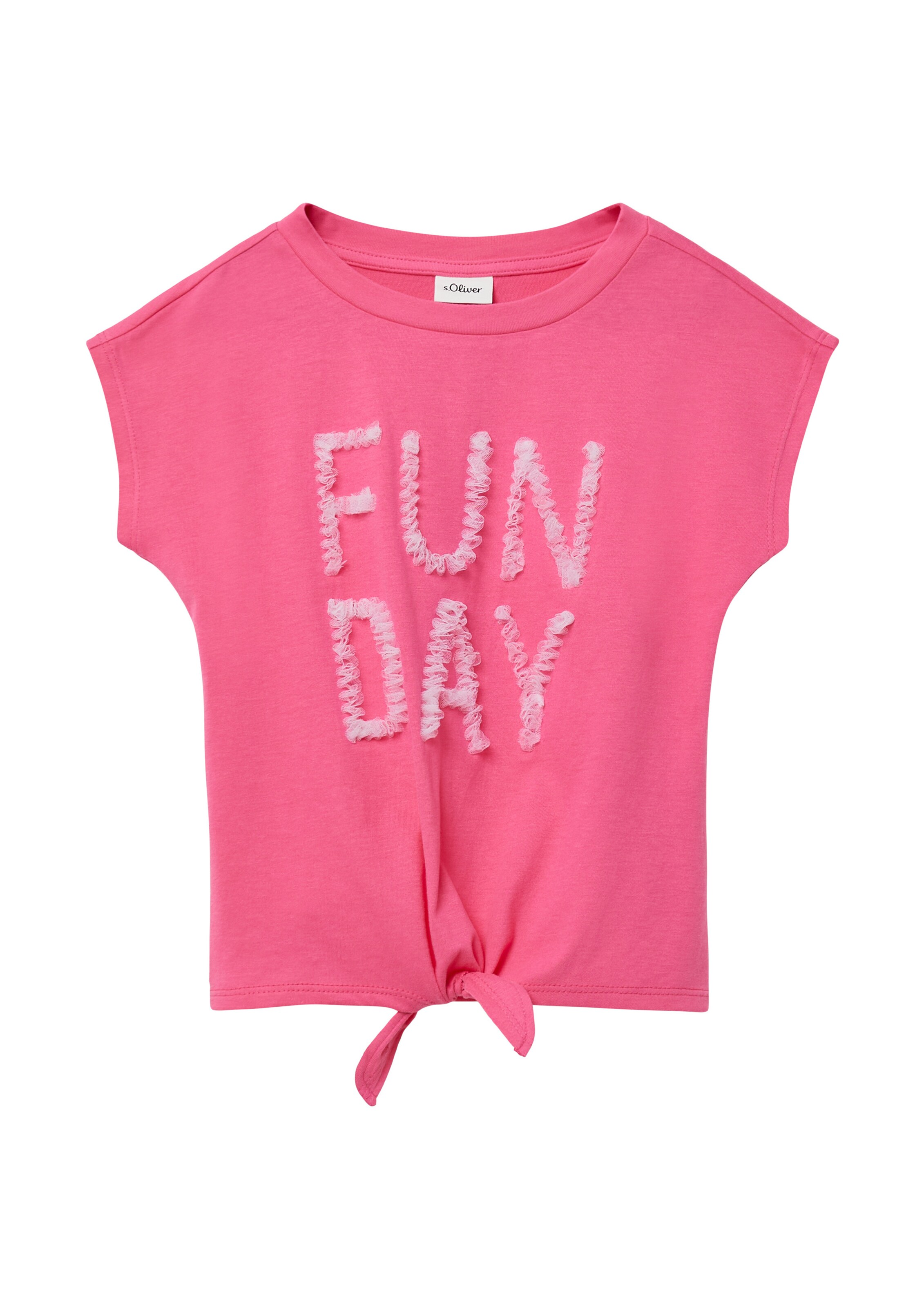 T-Shirt s.Oliver en rose : devant